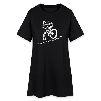 Vélo Jump BMX Art - Robe T-shirt Femme - noir - Devant
