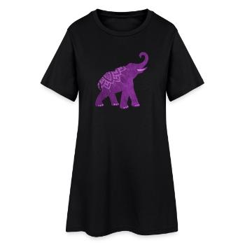 Yoga Mandala Inde Yoga Namaste Méditation om - Robe T-shirt Femme - noir - Devant