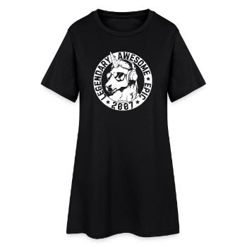 LEGENDARY AWESOME EPIC seit 2007 - Frauen T-Shirt-Kleid - Schwarz - Vorne