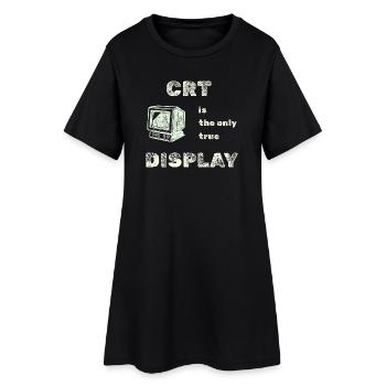 Tube Truth - Robe T-shirt Femme - noir - Devant