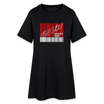 Soyez aussi réel que possible - Chemise audacieuse - Robe T-shirt Femme - noir - Devant