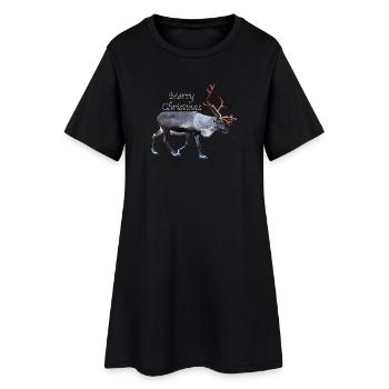 Merry Christmas - Women’s T-Shirt Dress - black - Front