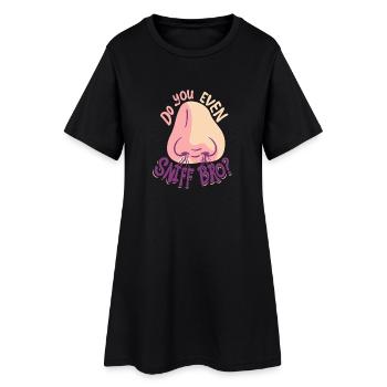 Parfüm Parfümsammler Do You Even Sniff - Frauen T-Shirt-Kleid - Schwarz - Vorne