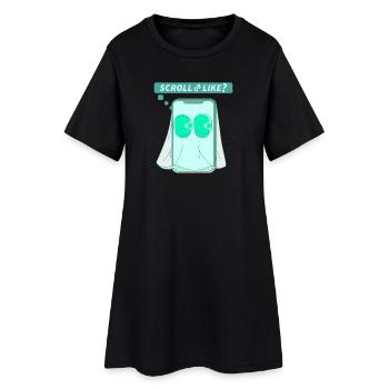 OU - Robe T-shirt Femme - noir - Devant