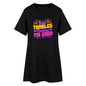 Tamale La meilleure façon de préparer des tamales - Robe T-shirt Femme - noir - Devant
