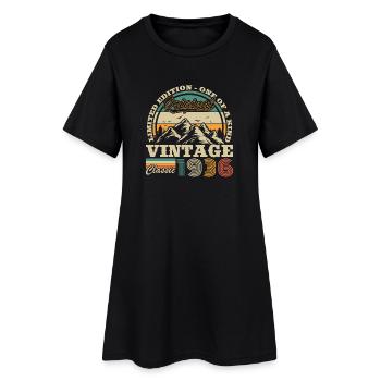 1936 Vintage Rétro Cadeau d’anniversaire - Robe T-shirt Femme - noir - Devant