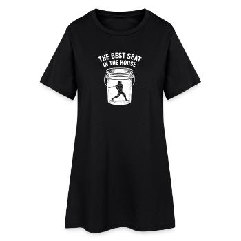 Le meilleur siège de la maison Bucket Dad Baseball Dad - Robe T-shirt Femme - noir - Devant