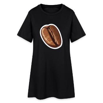 Coffee - Women’s T-Shirt Dress - black - Front