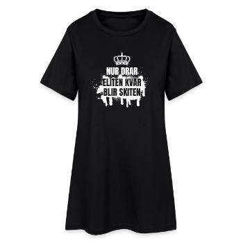 Les chemises de classe Nur traînant l’élite seront le - Robe T-shirt Femme - noir - Devant