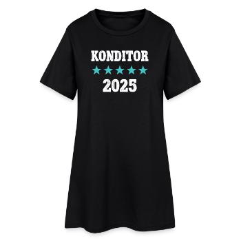 Confectioner 2025 Training Examination Master Trainee - Women’s T-Shirt Dress - black - Front