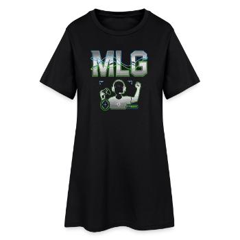Console de jeu et casque Major League Gaming - Robe T-shirt Femme - noir - Devant