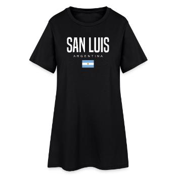 San Luis Argentine Argentine - Robe T-shirt Femme - noir - Devant