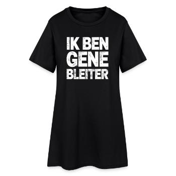 Je ne suis pas un bêleur. Dialecte flamand occidental Chemises - Robe T-shirt Femme - noir - Devant
