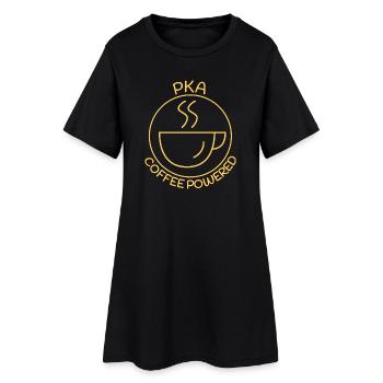 Pharmacie alimentée au café PKA - Robe T-shirt Femme - noir - Devant