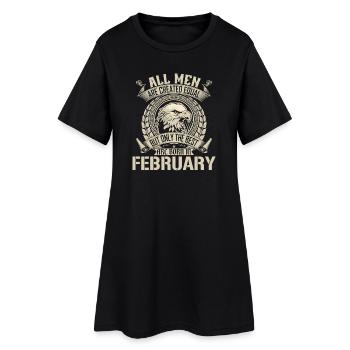 February Eagle Unity Statement - Women’s T-Shirt Dress - black - Front