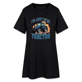 Tractor Kids Farm Lifestyle - Women’s T-Shirt Dress - black - Front