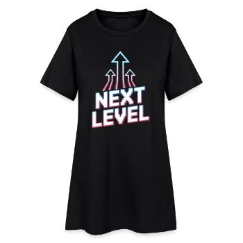 Next Level Gamer Pixel Retro Ascension Arrows - Robe T-shirt Femme - noir - Devant