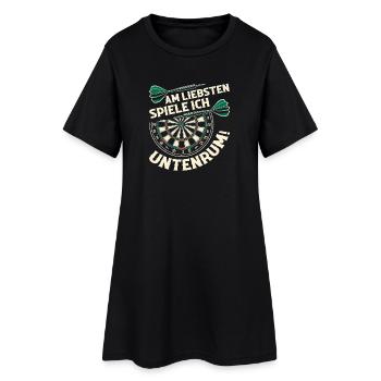 Fléchettes Fléchettes Jeu de fléchettes Lecteur de fléchettes - Robe T-shirt Femme - noir - Devant