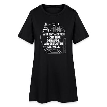 Architecture and design - Women’s T-Shirt Dress - black - Front
