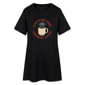 Un futur psychologue me diagnostique - Robe T-shirt Femme - noir - Devant
