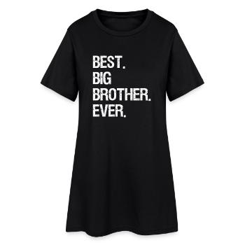 Meilleur Big Brother de tous les temps - Robe T-shirt Femme - noir - Devant