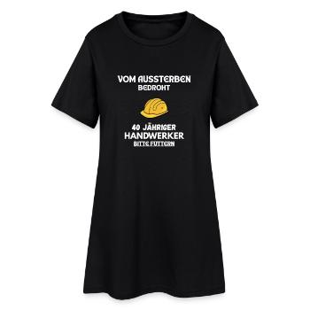T-shirt drôle d’artisan pour le 40e anniversaire - Robe T-shirt Femme - noir - Devant