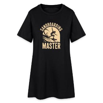 Sandboarder Master Vintage Summer Sandboarding - Robe T-shirt Femme - noir - Devant