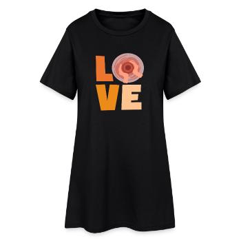 Ceramic love for pottery lovers - Women’s T-Shirt Dress - black - Front