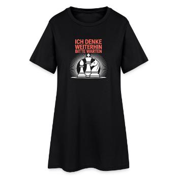 Chess Master Chess Player Chess Gift - Women’s T-Shirt Dress - black - Front