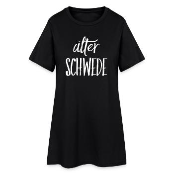 Vieux Suédois - Lustiger Spruch - Drôle - Robe T-shirt Femme - noir - Devant