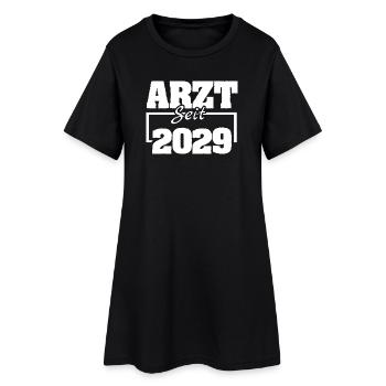 20 - Women’s T-Shirt Dress - black - Front