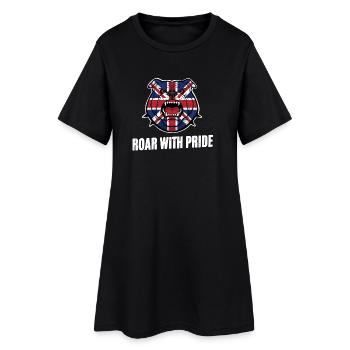Fierté britannique - Robe T-shirt Femme - noir - Devant