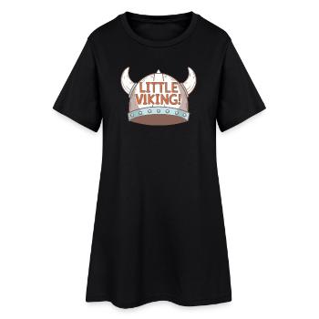 Casque Viking Humoristique Enfant - Robe T-shirt Femme - noir - Devant