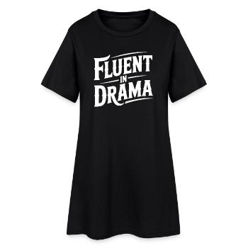 Maîtrise du théâtre - Robe T-shirt Femme - noir - Devant