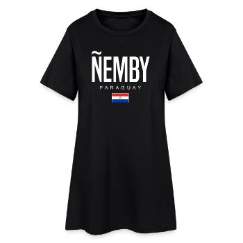 Nemby Paraguay Paraguayans - Robe T-shirt Femme - noir - Devant