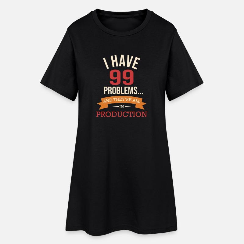 Devops engineers moto - Women’s T-Shirt Dress - black
