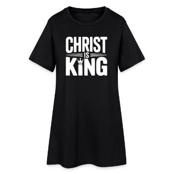Christ is King - Women’s T-Shirt Dress - black - Front