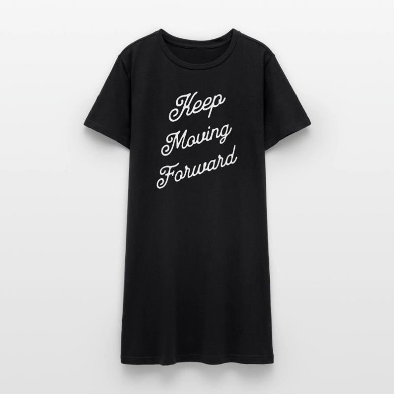Advanced Always Lettering Script Women’s T-Shirt Dress