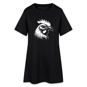 Hahn knows :) - Women’s T-Shirt Dress - black - Front