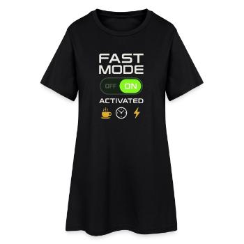 Humour intermittent du Carême 16 8 Windows 20 4 - Robe T-shirt Femme - noir - Devant