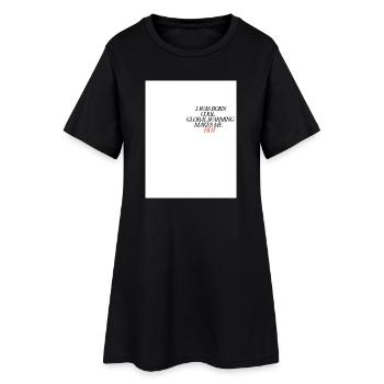 Je suis né frais réchauffement climatique chaud - Robe T-shirt Femme - noir - Devant
