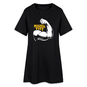 Hanoukka Hanoukka Hanoukka - Robe T-shirt Femme - noir - Devant