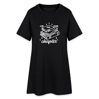juste un chapitre de plus Livre Lecture Livres Rat de bibliothèque - Robe T-shirt Femme - noir - Devant