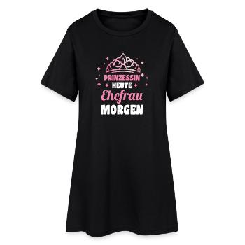 Bachelor Party Team Bride Hen Party - Women’s T-Shirt Dress - black - Front
