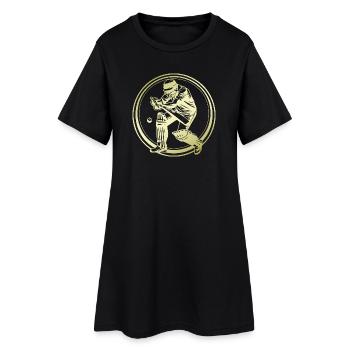 Cricket Silhouette - Robe T-shirt Femme - noir - Devant