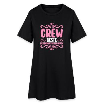 Bachelor Party Team Bride Hen Party - Women’s T-Shirt Dress - black - Front