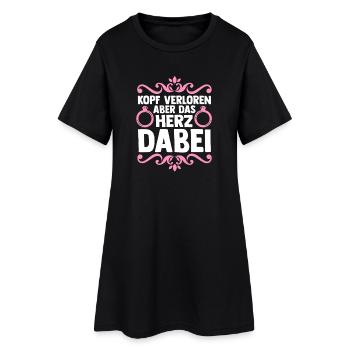 Bachelor Party Team Bride Hen Party - Women’s T-Shirt Dress - black - Front