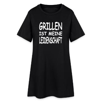 Grill - Women’s T-Shirt Dress - black - Front