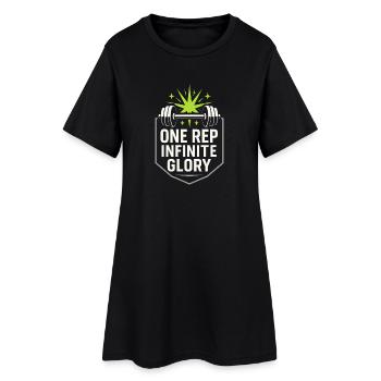 Drôle de développé couché Meme Spot Me Bro Powerlifting - Robe T-shirt Femme - noir - Devant