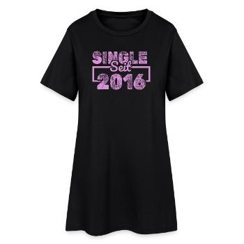 Single, 2016 - Robe T-shirt Femme - noir - Devant